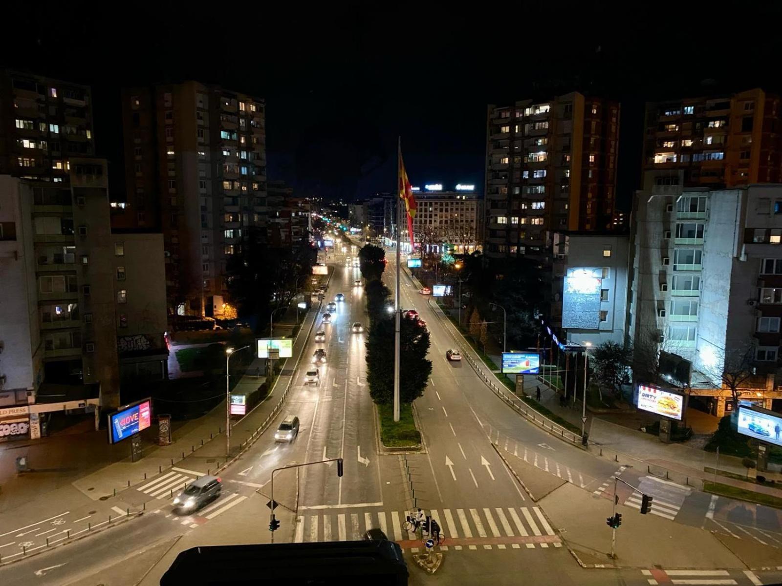 Central Lux Apartment Skopje Bagian luar foto